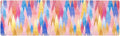 2-in-1 Table Runner Trivet for Hot Dishes Heat Resistant Hot Plate Mat Pad 39x12 Inch Waterproof Table Protector Trivets for Countertop Non Slip Decorative Colorful Christmas Trees