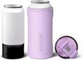 BrüMate Hopsulator Trio 3-in-1 Insulated Can Cooler for 12oz / 16oz Cans + 100% Leak Proof Tumbler with Lid | Insulated for Beer, Soda, and Energy Drinks