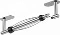 FORIOUS Paper Towel Holder Under Cabinet, One Hand Operable with Ratchet System for Easy Tear, Adhesive or Drill Wall Mount, SUS304 Commercial Paper Towel Holder for Kitchen Bathroom, Sliver