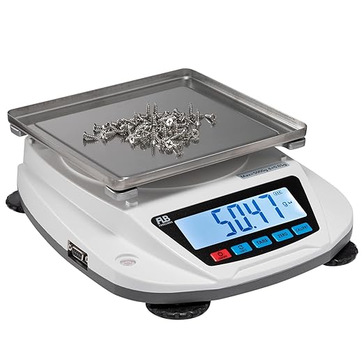 Lab Digital Electronic Analytical Scale - 0.01g Precision Scientific Jewelry Golden Scale - Top Loading Balance Industrial Weighing and Counting 0.01g Accuracy x 2000g, Square Tray
