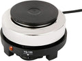 Mini Electric Stovetop for Espresso Maker Moka Pot Tea Pot & Cooking Stove for Camping, Dorm, RV