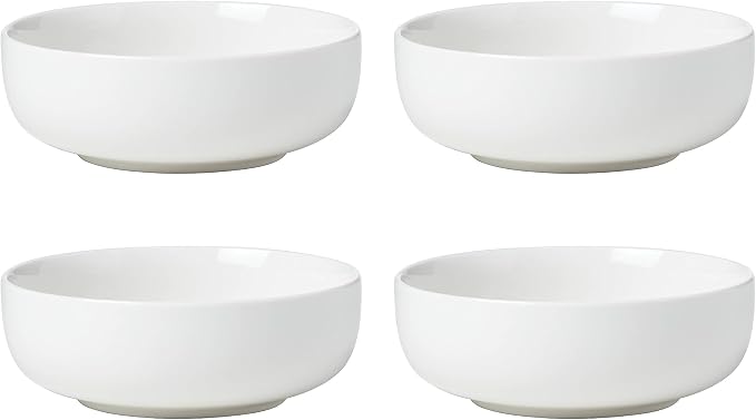 Oneida White 24 Seven Piece Dinnerware Set, 12 Count, Dorm Necessities, Dorm Essentials