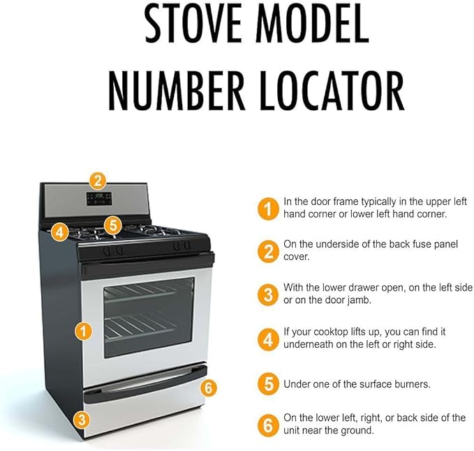 Premium Plus Stove Protectors for LG Gas Range Model LDGL6924S, Custom Cut, Easy to Clean Stove Liner, Made in the USA.