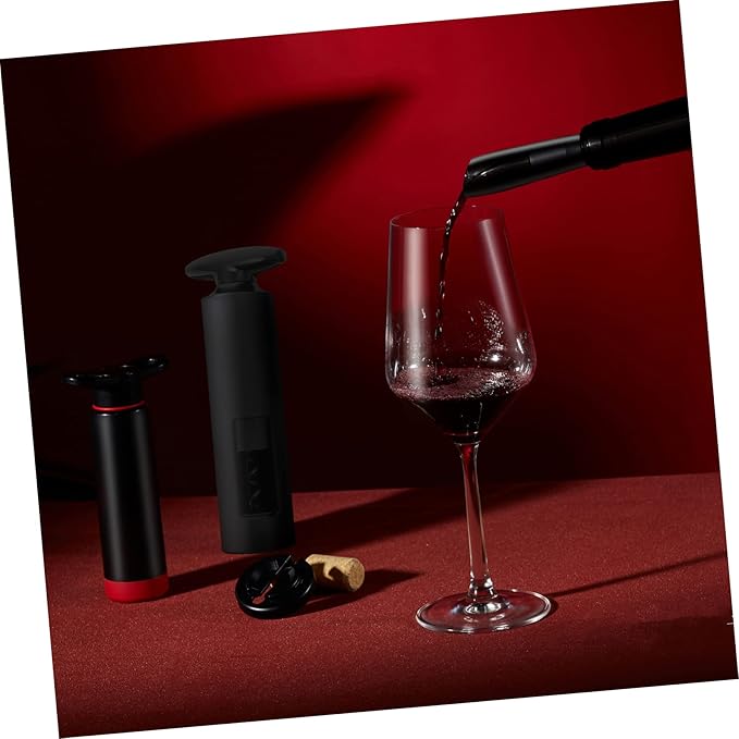 Ciieeo 6pcs Rotary Bottle Opener Set Wine Aerator Decanter Corkscrew for Home Outdoor