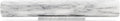Fox Run French Marble Rolling Pin with Base, White, 3 x 12 x 3 inches