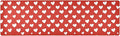 2-in-1 Table Runner Trivet for Hot Dishes Heat Resistant Hot Plate Mat Pad 39x12 Inch Waterproof Table Protector Trivets for Countertop Decorative Red Heart Valentine