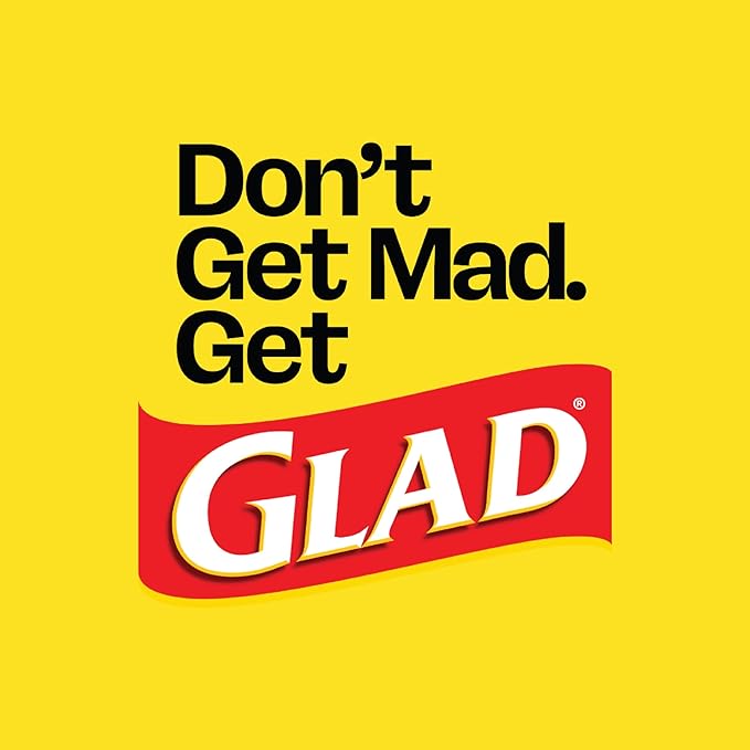 Glad Flex'N Seal Food Storage Plastic Bags, Gallon, 35 Count (Package May Vary)
