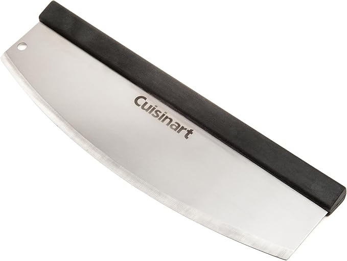 Cuisinart Alfrescamoré Quick Cut Pizza Cutter, 15-Inch Pre‑Sharpened Stainless Steel Blade with Comfort Grip Handle, CPS-050
