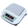 U.S. Solid Analytical Balance, 3000g/6.6lb x 0.01g Digital Precision Scale, Piece Counting, g/ct/oz/lb, 6.2" x 5" Rectangular Pan, 100-240V AC & 4xDC 1.5V Battery, Kitchen, Jewelry, Scientific Use