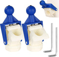 2 Pack Honey Gate Valve, Plastic Honey Gate Valve for Bucket with Screwdriver, Honey Bottling, Honey Extractor Tap, Honey Extraction Equipment