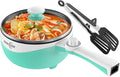 Audecook Hot Pot Electric, 1.7L Mini Electric Skillet Portable Nonstick Sauté Pan with Power Adjustment, Ramen Cooker Travel Multicooker for Steak/Soup/Egg/Oatmeal/Noodles