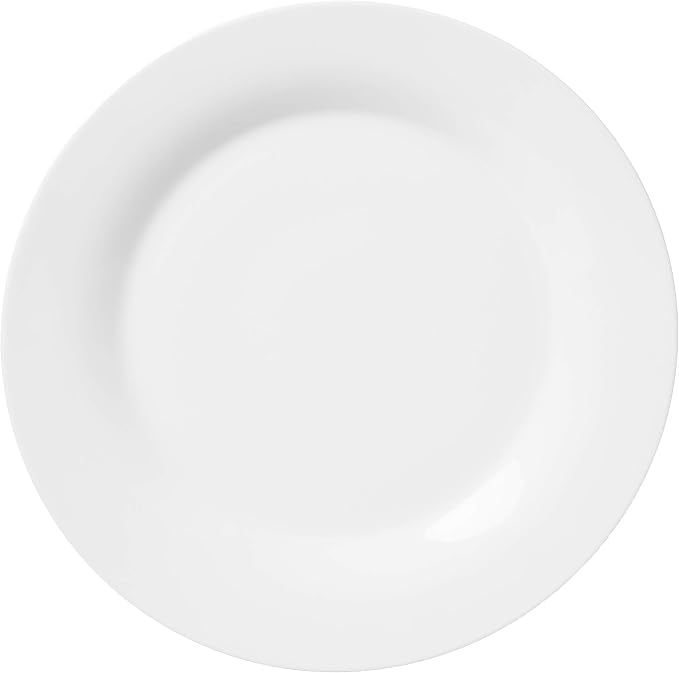 10 Strawberry Street Simply Round 45 Piece Dinnerware Set, White