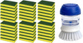 CELOX 36 Pack Dish Sponge for Kitchen, Dish Scrubber with Soap Dispenser for Pots, Dishes, Bowls