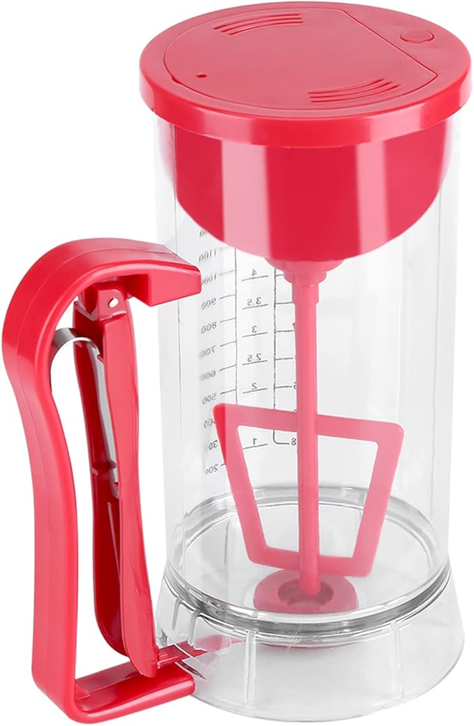 Batter Mixer, Battery Powered Batter Mixer Dispenser, for Baking Cupcakes