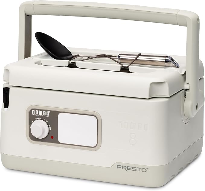 Presto 06030 8-quart Nomad Traveling Slow Cooker, Locking Lid, Dry Erase Board