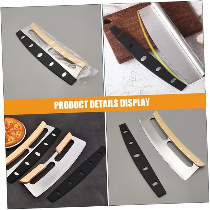 PRETYZOOM 10Pcs Pizza Cutter Blade Protectors Half Round Edge Guards for Chef Knives Portable Knife Sleeves for Cutting Kitchen Accessories for Outdoor and Work Use