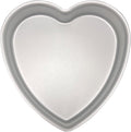 10 Inch Heart Shaped Cake Pan, Aluminum Heart Cake Mold, Heat-Resistant Baking Cake Pan for Wedding, Party, Family Occasions, Chocolate, Bread. (10 × 2 Inch)