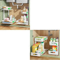 Kitstorack 2 Packs Under Sink Organizer+1 Pack Under Sink Organizer