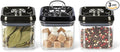 Felli Flip Tite Food Storage Container 5" LARGE Size Airtight Lid Lock Top, Stackable Kitchen Canister for Space Saving, Pantry Fridge Cupboard Organizer, Spice Seasoning Pet Treats Snack (1.1 qt)