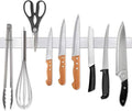 Ninonly 20 Inch Magnetic Knife Strip, Premium Stainless Steel Wall Mounted Kitchen Knives Bar,Space-Saving Powerful No Drilling Magnetic Knife Rack for Home Kitchen Utensil Holder & Tool Holder