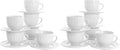 Elama Charlotte 6 Piece Mug Set in White (Pack of 2)