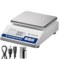 Digital Lab Scale 3000g Gram Scale 0.01g Accuracy Electronic Precision Scale Scientific Analytical Balance Scale Jewelry Scale for Gold Diamond Powder Kitchen, with 500g Weight Backlit LCD