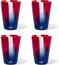 Silipint 1.5oz Silicone Shot Glasses – Pack of 4 Unbreakable, BPA-Free, Non-Toxic, Dishwasher & Freezer Safe Cups – Colored Shot Glasses for Cold Beverages, Cocktails, Travel, Party