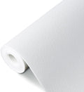 WochiTV Shelf Liner for Cabinets, Drawer Non Adhesive Non Slip Foam Mat for Kitchen, Pantry, Bathroom, Cupboard, Garage, Closet, Shelves, Drawer, Tool Box, White 17.5 x 354 inches