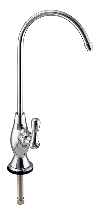 Westbrass D2033-NL-26 10" Classic 1-Lever Handle Cold Water Dispenser Faucet, Polished Chrome