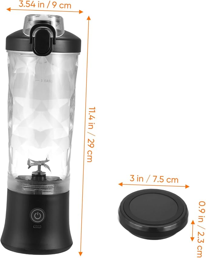 COLLBATH Portable Cordless Juicer Lightweight Travel Blender for Fresh Juice Easy Operation Quick Juicing Stylish Healthy Lifestyle