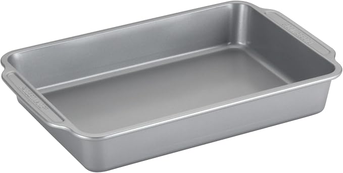 Farberware Nonstick Bakeware Set with Cooling Rack, 10-Piece, Gray