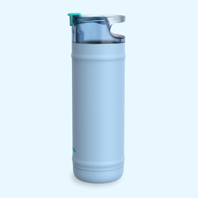 bubba 32 oz Dualsip Insulated Stainless Steel Water Bottle with Straw - Reusable, Leakproof, Lightweight, Dishwasher Safe, Lead-Free and BPA-Free, Daydreamin'