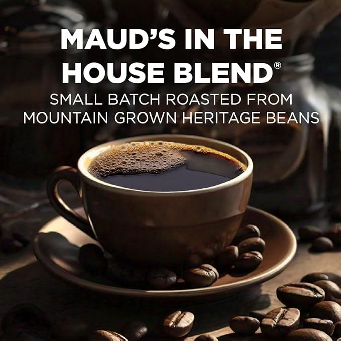 Maud's Medium Roast Coffee Pods, 200 ct, Single Serve Pods – 100% Arabica Coffee, Compatible with Keurig K Cups Maker