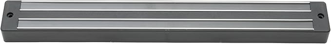 Winco Magnetic Bar with Plastic Base 13-Inch, Black (PMB-13)