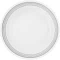Corelle Dinnerware Set (4pc Set, Mystic Gray)-Set for 4 | Includes 4 x Side Plates | 80% Recycled Glass | 3 X More Durable, Half the Space & Weight of Traditional Ceramic