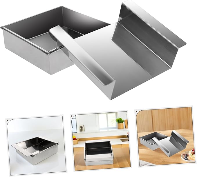 Alipis Tofu Molding Tool Diy Tofu Press Mold Stainless Steel Maker for Home Kitchen