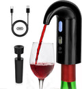 Electric Wine Aerator Dispenser Electric Smart Decanter with USB Rechargeable,Electric Wine Decanter and Wine Dispenser Pourer,Wine Gift for Mom Wife