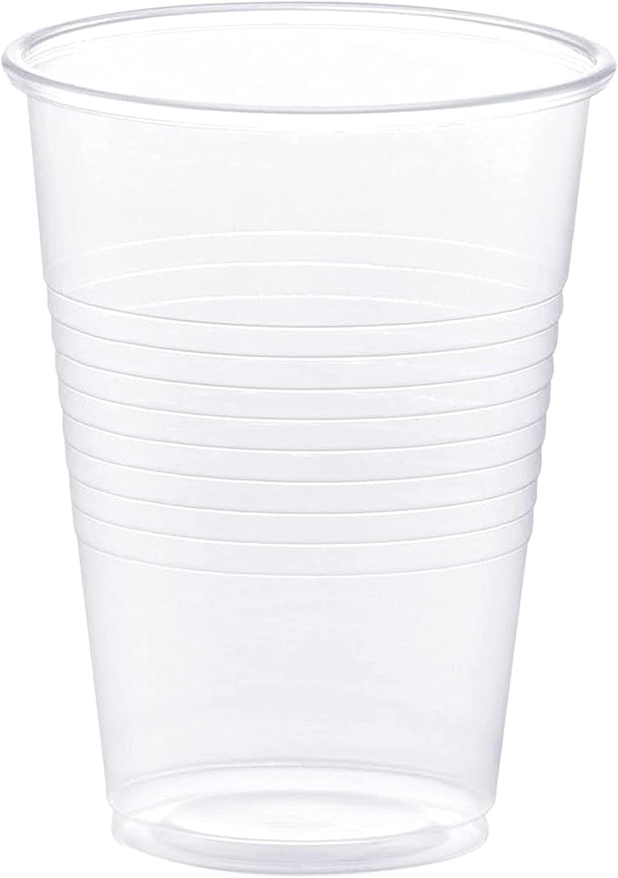 PAMI Disposable Plastic Cups, Bpa- Drinking Glasses for Parties, Cold Drinks, Smoothies, Jello, Cocktails (9 Oz - Case of 960)