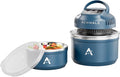AEWHALE Portable Air Fryer 3-in-1,4QT & 8 Cup non toxic air fryer with Storage Lids,Ideal for Small Spaces