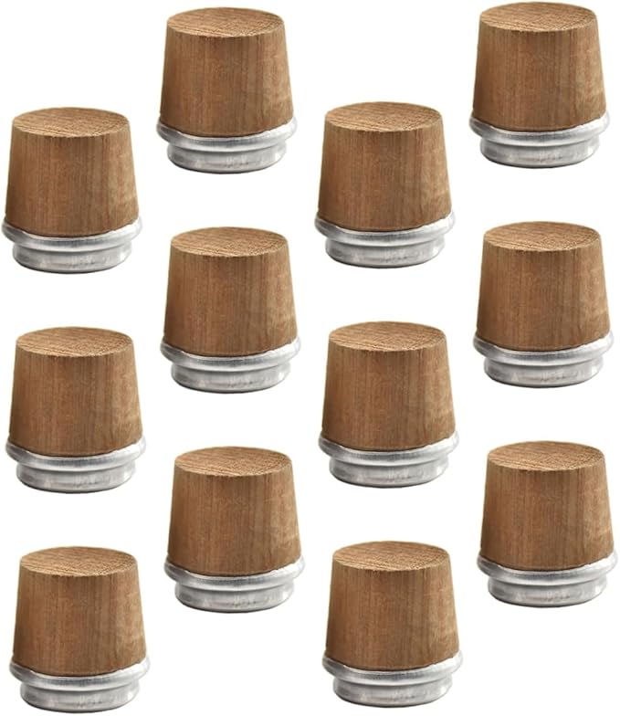 PRETYZOOM 24pcs Cork Bottle Stoppers for Water Bottles Insulated Replacement Plugs for Vacuum Flasks and Thermal Insulation Fits Standard