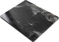 Natural Black Marble Cutting Board for Kitchen, 16 x 20 Inch Marble Slab Granite Cutting Board with Non-Slip Feet, Pastry Board for Baking Dough Chocolate Cheese Charcuterie, Wedding Gift