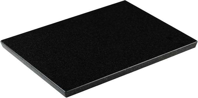 Koville African Natural Granite Cutting Board for Kitchen, 16x12inch Large Hand Crafted Stone Cutting Board for Cheese, Charcuterie, Pastry Board - Wedding Gift, House Warming Gift