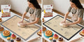 Baking Mat + Silicone Pastry Dough Mat with Measurement