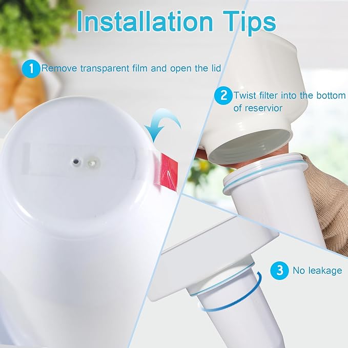 VIPHASES Upgraded 6-Stage 0 TDS Water Filter Replacement for ZR-001, ZR-017, ZR-004, Removes 99.99% Lead, Chlorine, Fluoride, PFOA/PFOS, 2-Pack