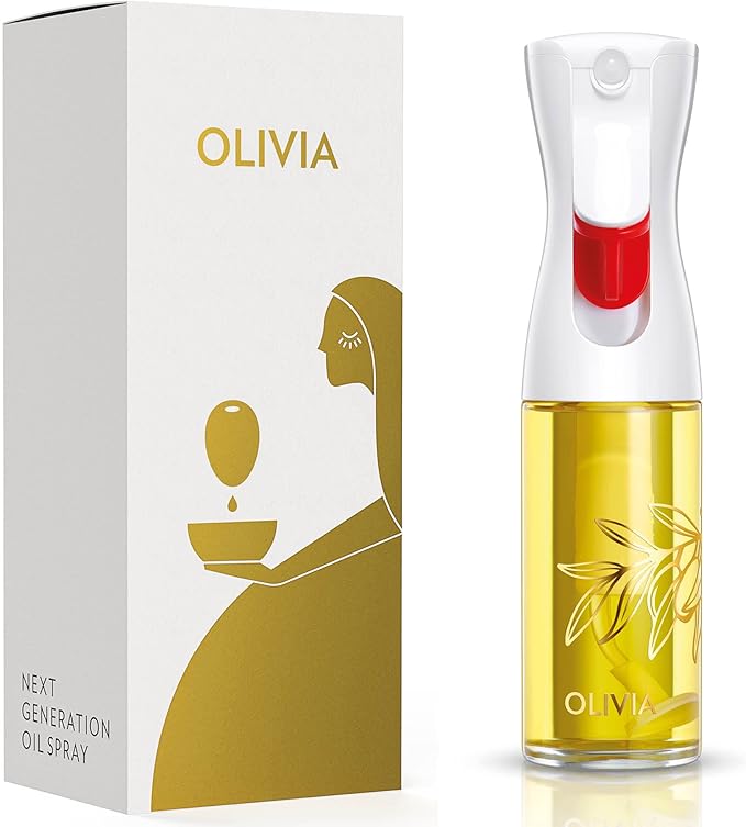 FLAIROSOL OLIVIA Oil Sprayer for Cooking, 2 Pack 200ML and 1 Pack 130ML Glass Oil Sprayer