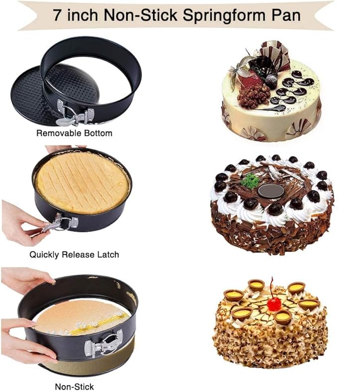 Accessories for Instant Pot, 73 PCS Accessories for Pressure Cooker for 5/6/8 Qt Electric Pressure Cooker -2 Steamer Baskets, Steamer Rack, Non-stick Springform Pan, Egg Rack
