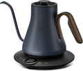 INTASTING Gooseneck Electric Kettle, ±1℉ Temperature Control, Stainless Steel Inner, Quick Heating, for Pour Over Coffee, Brew Tea, Boil Hot Water, 0.9L (Navy Blue)