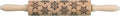 Mrs. Anderson’s Baking Embossing Rolling Pin, Snowflake Design, European Beechwood