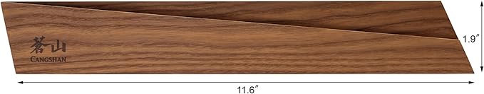 Cangshan Ash Wood Magnetic Knife Sheaths, (10.25" Bread/10" Slicing Knife), 503923