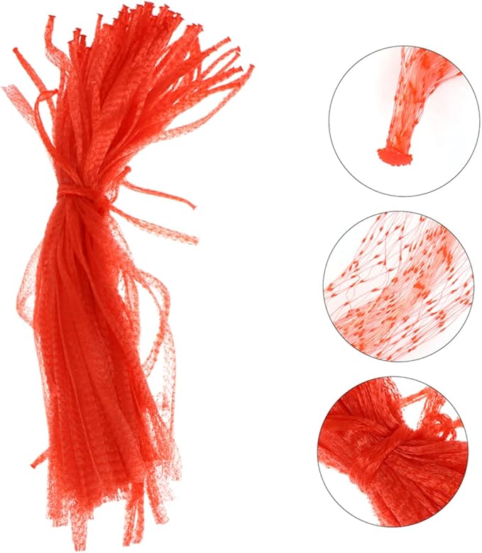 250pcs Mesh Produce Bags Reusable Produce Bags Fruit for Fruit Trees Vegetable Storage for Food Keep Fresh